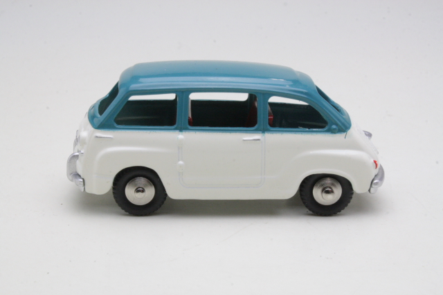 Fiat 600 Multipla, white/blue - Click Image to Close