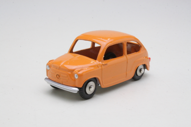 Fiat 600 Berlina 1955, orange - Click Image to Close