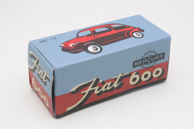Fiat 600 Berlina 1955, orange