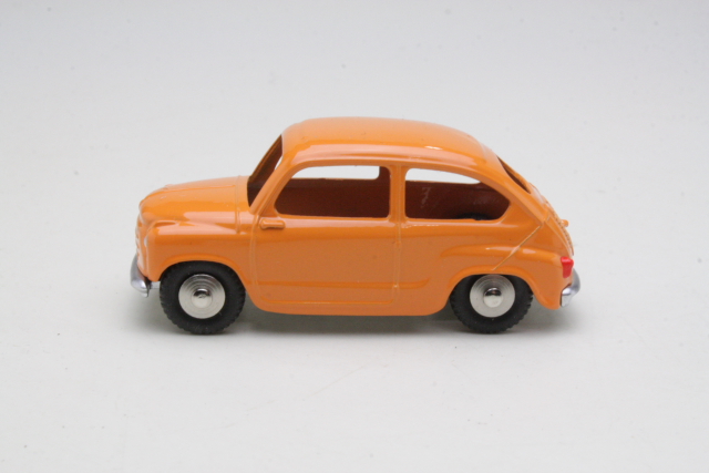 Fiat 600 Berlina 1955, orange