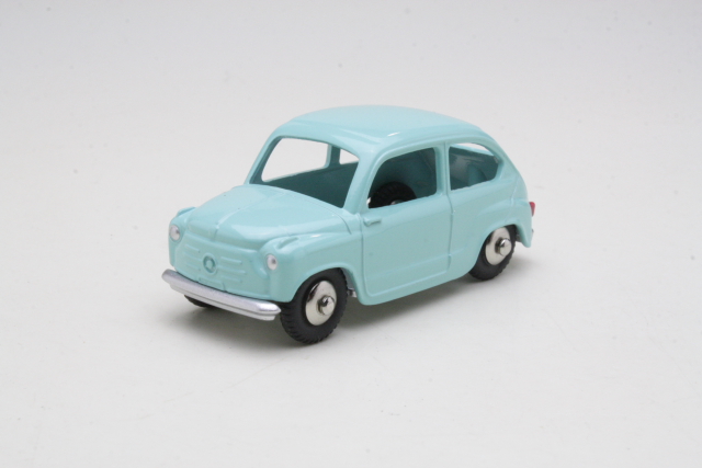 Fiat 600 Berlina 1955, light blue - Click Image to Close