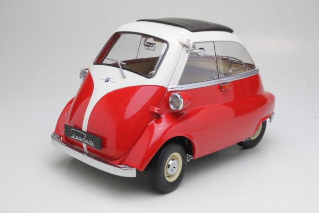 BMW Isetta 1959, red/white - Click Image to Close