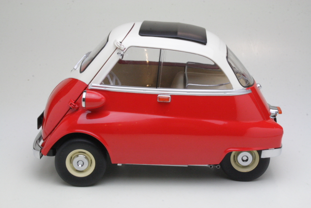 BMW Isetta 1959, red/white - Click Image to Close