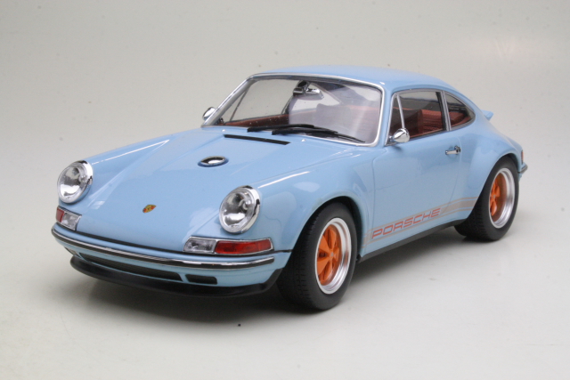 Singer 911 Coupe 2014, light blue - Click Image to Close