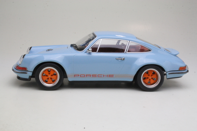 Singer 911 Coupe 2014, light blue - Click Image to Close