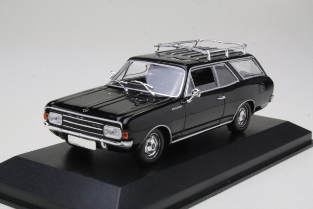 Opel Rekord C Caravan 1969, musta