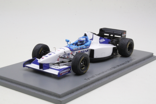 Tyrrell 024, Monaco GP 1996, M.Salo, no.19