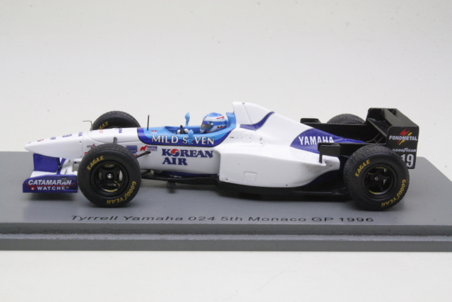 Tyrrell 024, Monaco GP 1996, M.Salo, no.19