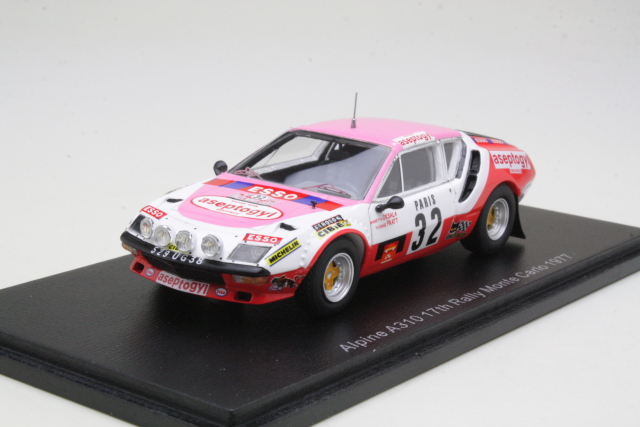 Alpine A310, Monte Carlo 1977, Marketta Oksala, no.32