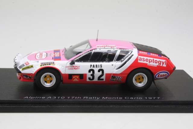 Alpine A310, Monte Carlo 1977, Marketta Oksala, no.32