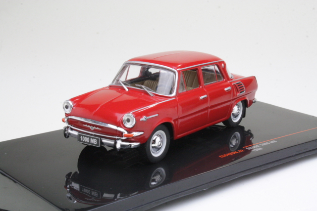 Skoda 1000 MB 1968, punainen