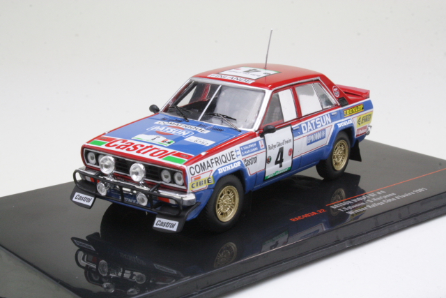Datsun Violet GT, Cote d Ivoire 1981, T.Salonen, no.4