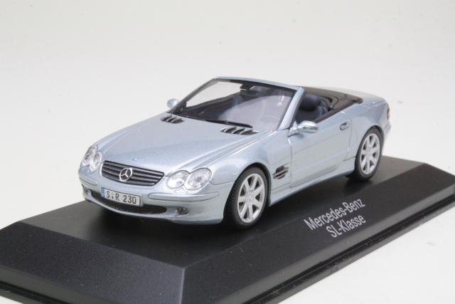 Mercedes 500SL (R230) 2001, light blue