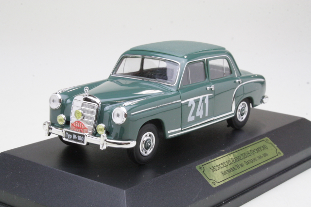 Mercedes 220A (w180), Monte Carlo 1956, W.Schock, no.241