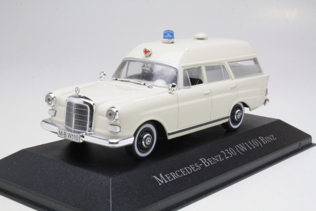 Mercedes 230 (w110) Ambulance 1966, cream