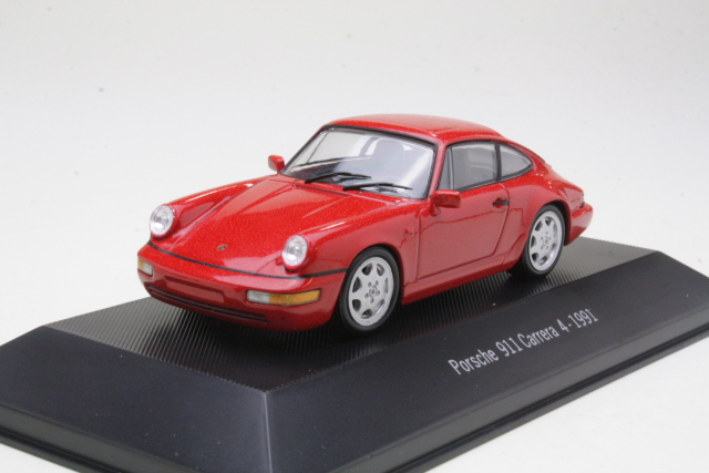Porsche 911 Carrera 4 1991, red