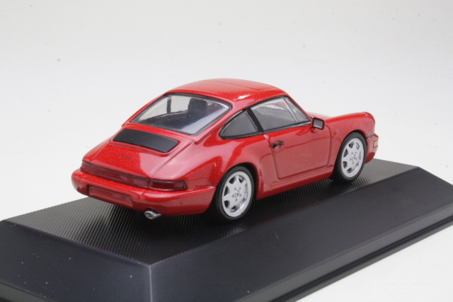 Porsche 911 Carrera 4 1991, punainen - Sulje napsauttamalla kuva