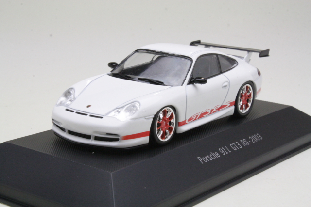 Porsche 911 GT3 RS 2003, valkoinen