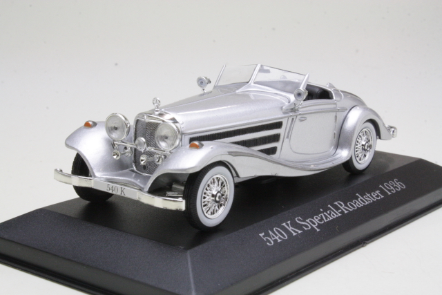 Mercedes 540 K Special Roadster 1936, silver