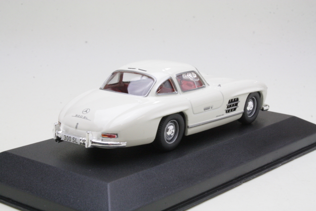 Mercedes 300SL 1954, valkoinen - Sulje napsauttamalla kuva