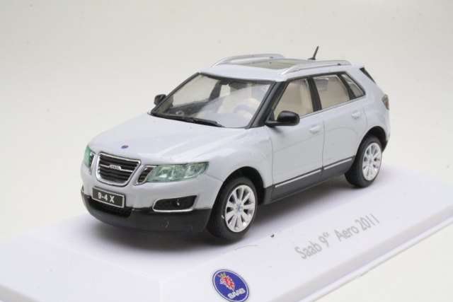 Saab 9-4 X Aero 2011, harmaa - Sulje napsauttamalla kuva