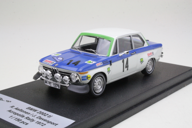 BMW 2002 Ti, Acropolis 1972, R.Aaltonen, no.14