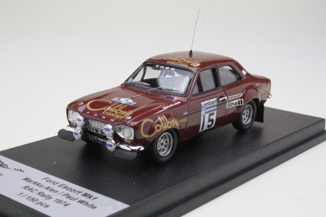 Ford Escort Mk1 RS1600, RAC 1974, M.Alen, no.15