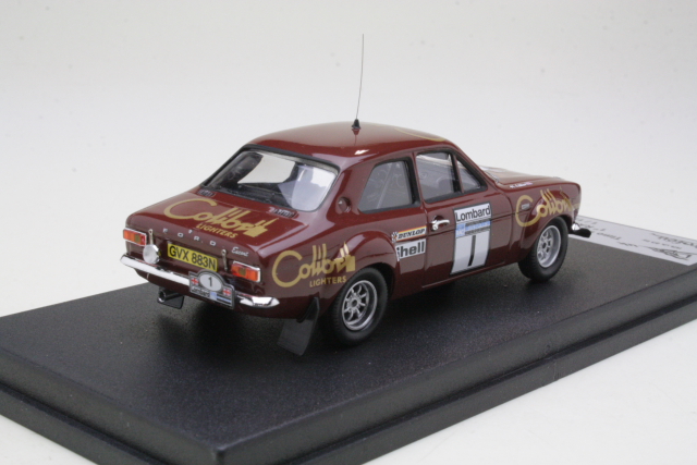 Ford Escort Mk1 RS1600, RAC 1974, T.Mäkinen, no.1 - Sulje napsauttamalla kuva