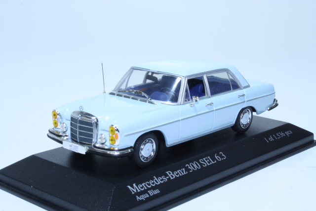 Mercedes 300SEL 6.3 1968, vaaleansininen
