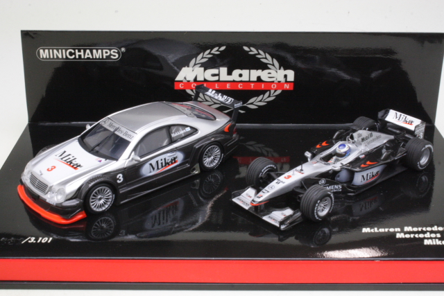 McLaren MP4/16 & Mercedes CLK Coupe, M.Häkkinen