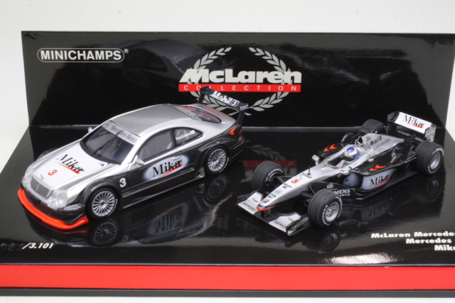 McLaren MP4/16 & Mercedes CLK Coupe, M.Häkkinen - Sulje napsauttamalla kuva