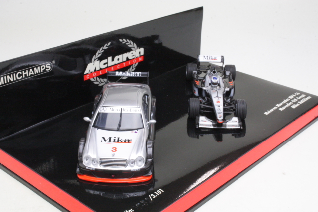 McLaren MP4/16 & Mercedes CLK Coupe, M.Häkkinen - Sulje napsauttamalla kuva