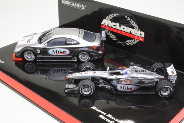 McLaren MP4/16 & Mercedes CLK Coupe, M.Häkkinen - Sulje napsauttamalla kuva