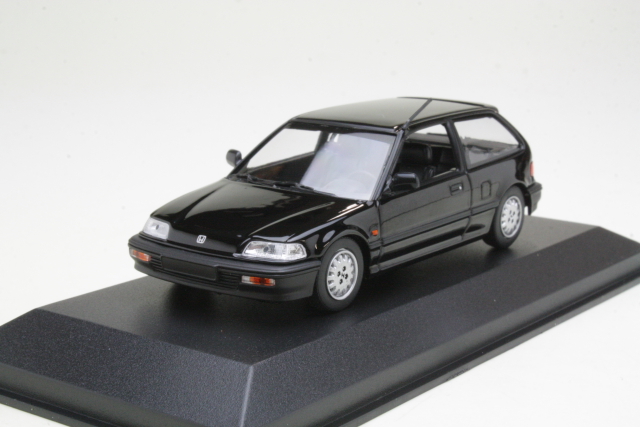 Honda Civic HB 1990, musta