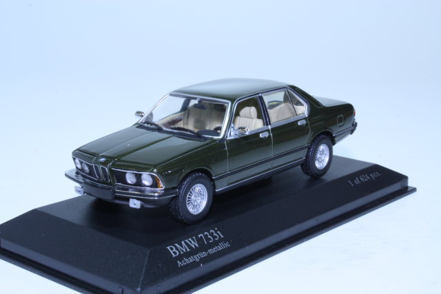 BMW 733i (e23) 1977, green