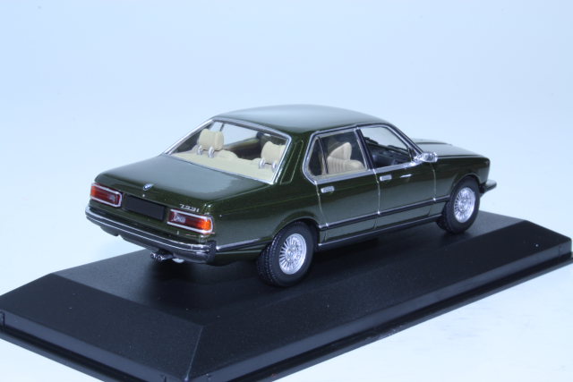 BMW 733i (e23) 1977, green