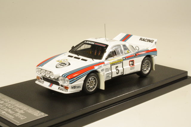 Lancia Rally 037, 5th Finland 1983, P.Airikkala, no.5
