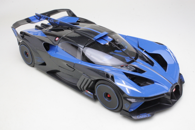 Bugatti Bolide W16 8.0 Four-Turbo 1850hp 2020, blue/black