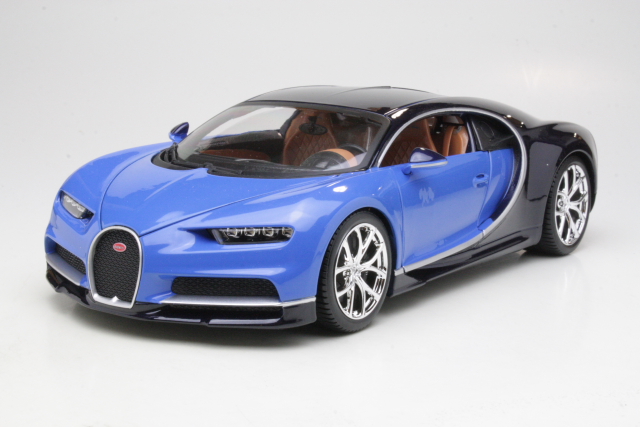 Bugatti Chiron Le Patron 2016, sininen - Sulje napsauttamalla kuva