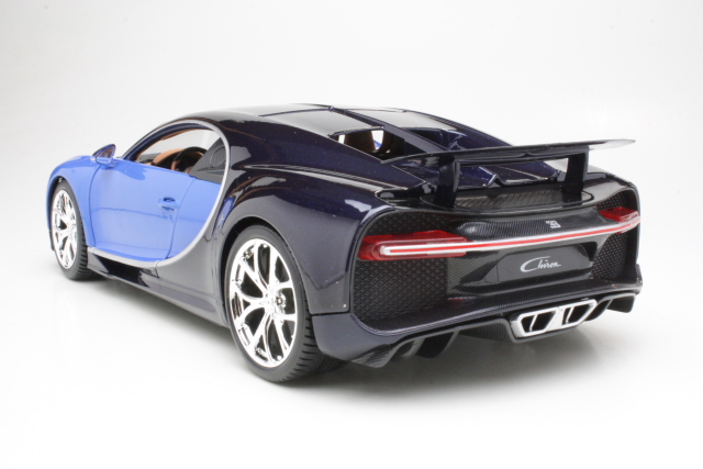 Bugatti Chiron Le Patron 2016, sininen - Sulje napsauttamalla kuva