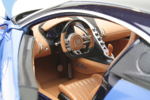 Bugatti Chiron Le Patron 2016, sininen - Sulje napsauttamalla kuva