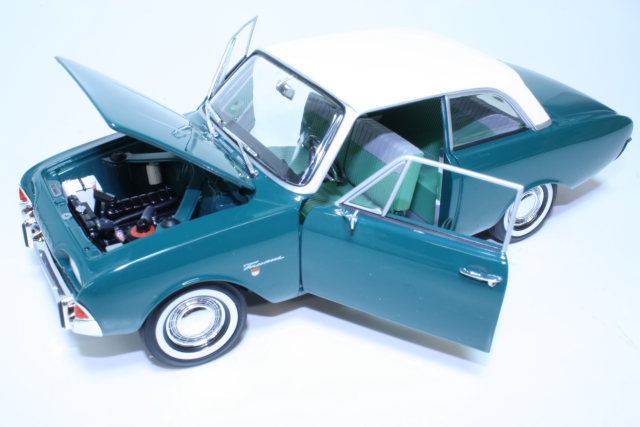 Ford Taunus 17M P3 Badewanne 1960, green
