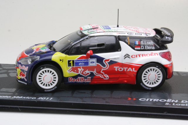 Citroen DS3 WRC, Mexico 2011, S.Loeb, no.1