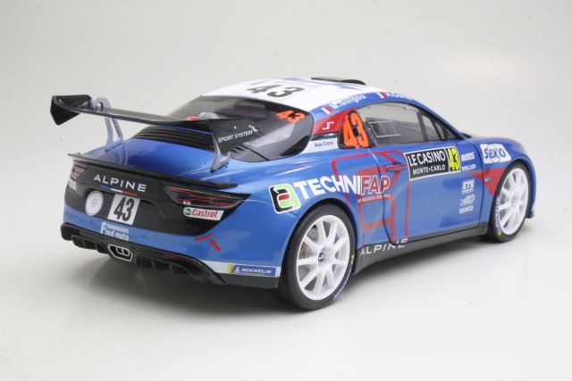 Alpine A110, 1st. RGT Class Monte Carlo 2021, E.Guigou, no.43