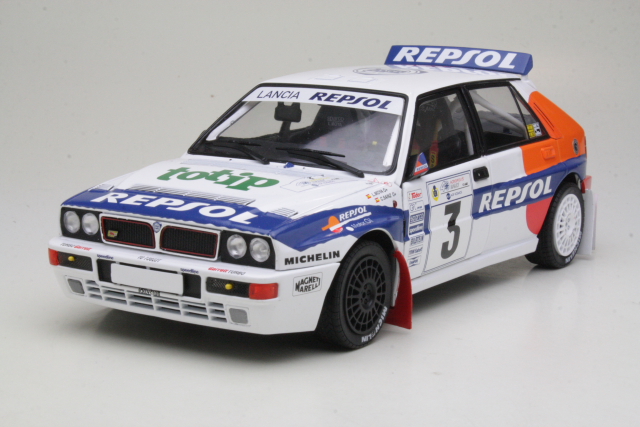 Lancia Delta HF Integrale, Acropolis 1993, C.Sainz, no.3
