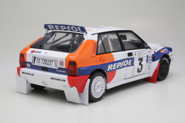 Lancia Delta HF Integrale, Acropolis 1993, C.Sainz, no.3