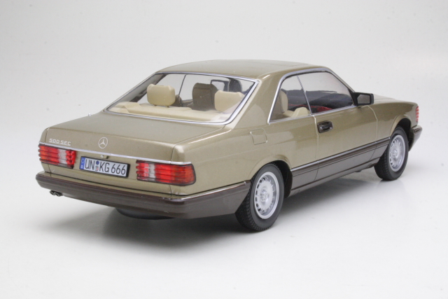 Mercedes 500 SEC (c126) 1987, kulta