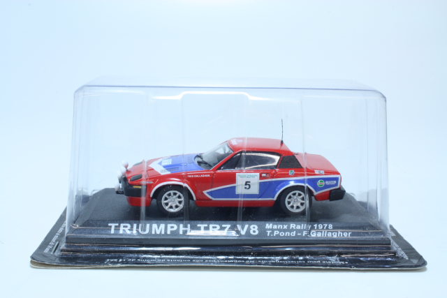 Triumph TR7 V8, Manx Rally 1978, T.Pond, no.5 - Sulje napsauttamalla kuva