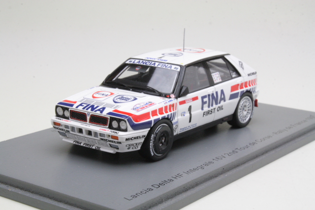 Lancia Delta HF Integrale, Tour de Corse 1991, D.Auriol, no.1
