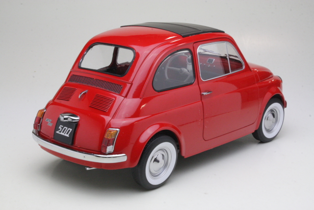 Fiat 500 1968, punainen